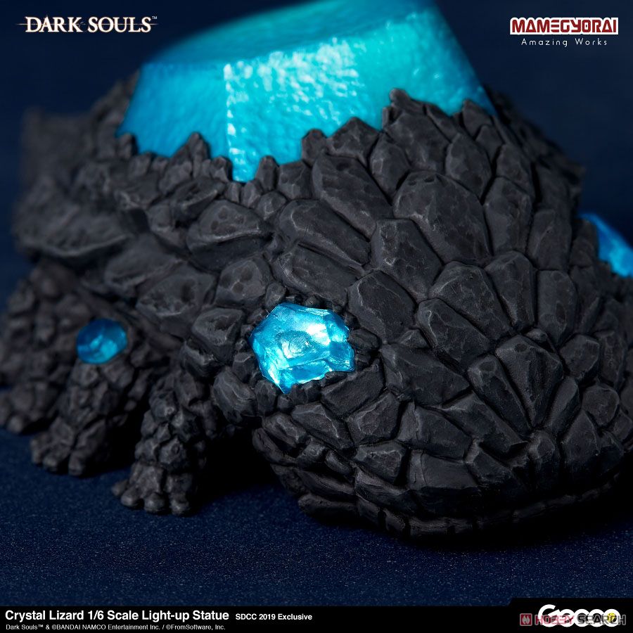 DARK SOULS ダークソウル/ 石守 結晶トカゲ 1/6スケール ライトアップ