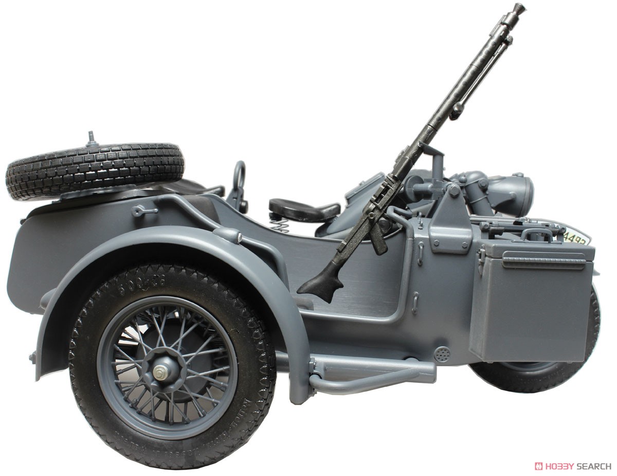 WW.II ドイツ軍 ツェンダップ KS750 サイドカー (プラモデル) - ホビー
