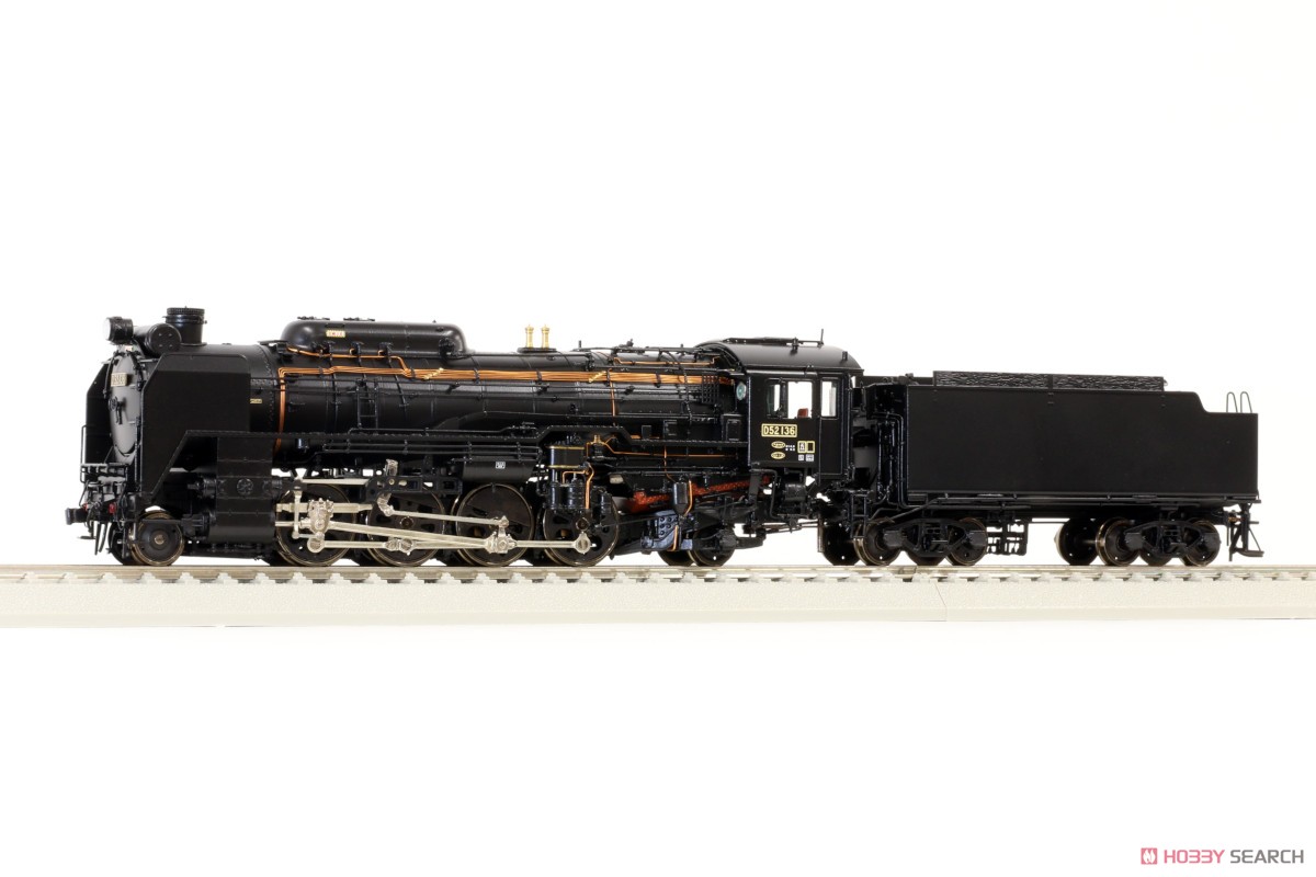 16番(HO) D52 136号機 五稜郭 (密閉キャブ) (真鍮製) (塗装済み完成品
