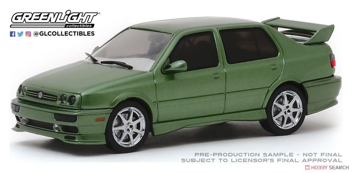 1995 Volkswagen Jetta A3 - Custom Green (ミニカー) - ホビーサーチ
