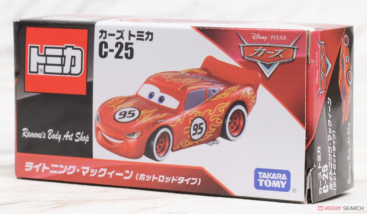 カーズ トミカ C-25 ライトニング・マックィーン (ホットロッドタイプ