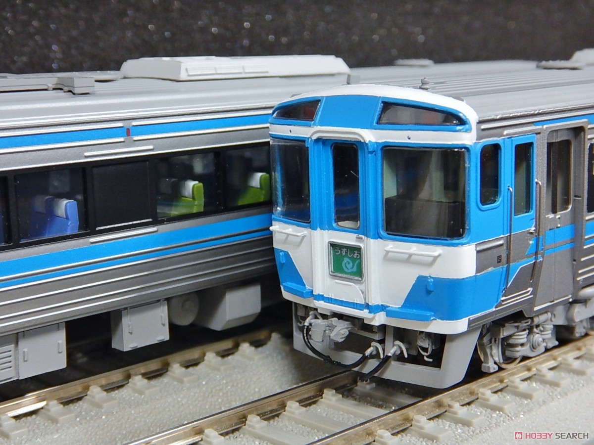 16番(HO) JR四国 キハ185系 JR四国時代(ライトブルー帯) 3両Cセット (3