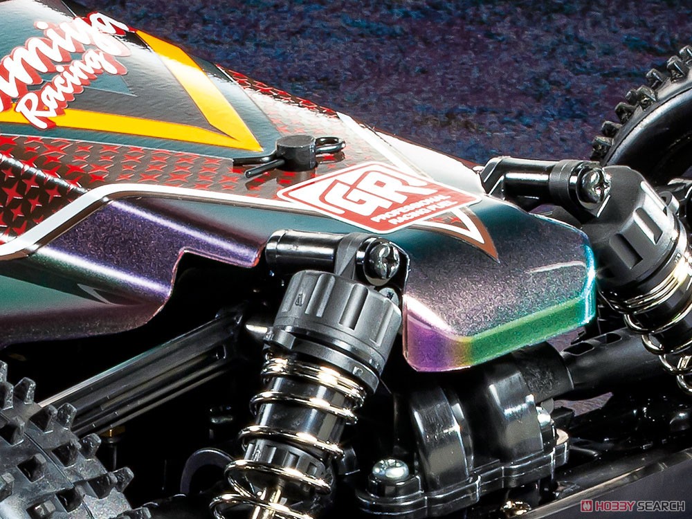 プラズマエッジII 偏光パープル/グリーン 塗装済みボディ (TT-02B