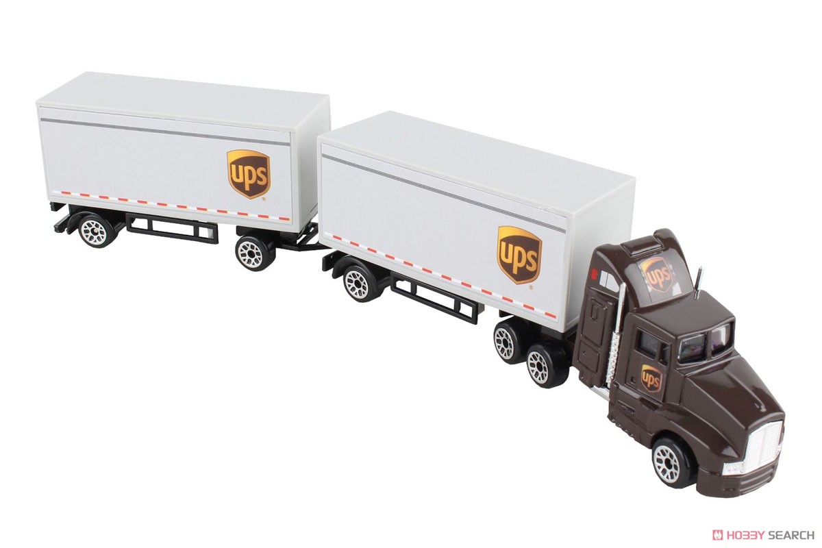 UPS タンデムトラクター トレーラー (ミニカー) - ホビーサーチ ミニカー
