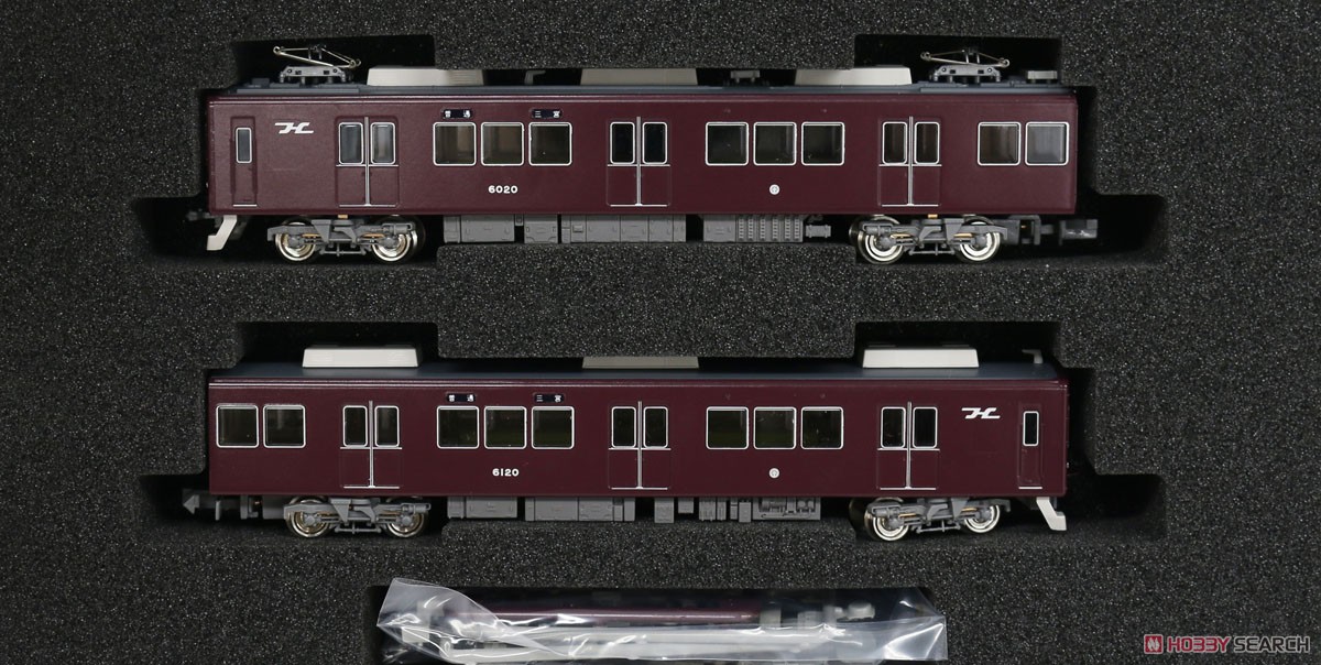 阪急 6000系 (旧塗装・神戸線) 増結用先頭車2両セット (動力無し
