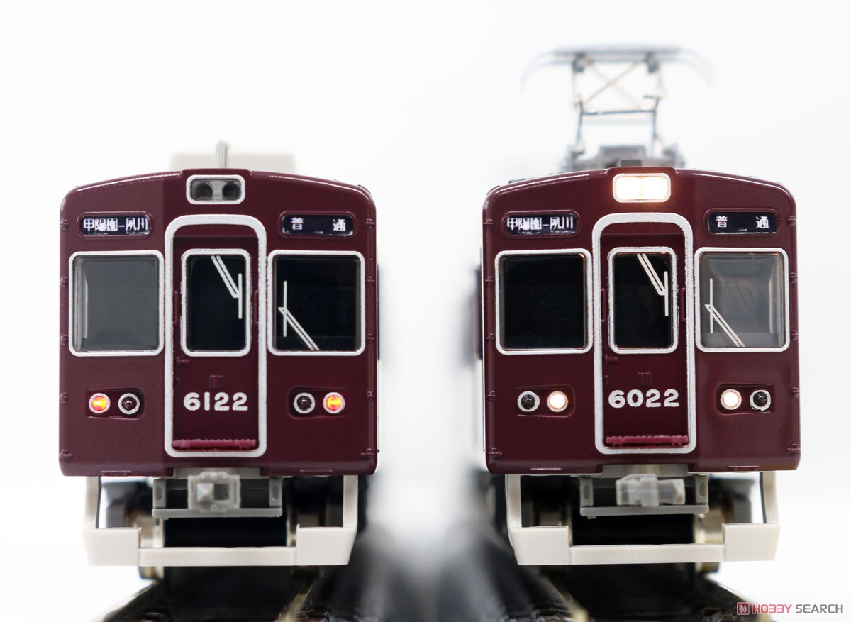 阪急 6000系 (旧塗装・今津(南)線・甲陽線) 3両編成セット (動力付き