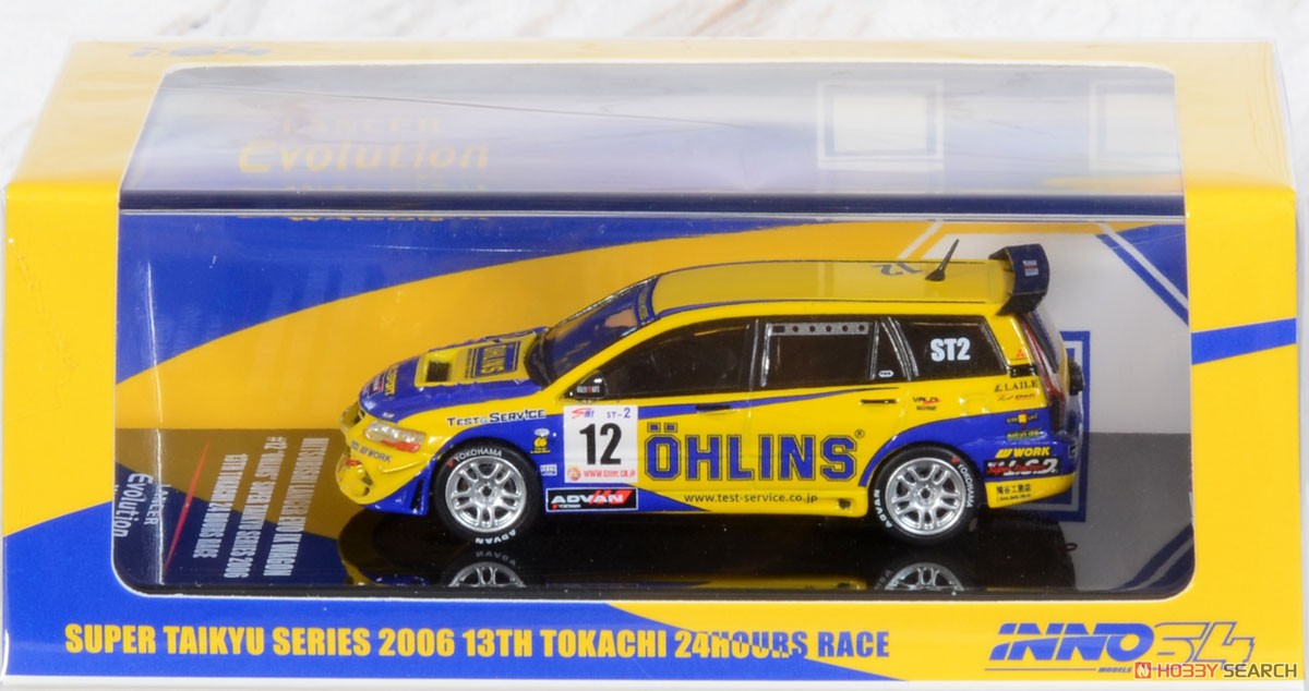 三菱 ランサー エボリューション IX ワゴン #12 `OHLINS` スーパー耐久