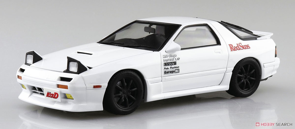 頭文字D 高橋涼介 FC3S RX-7 第11巻 赤城対決仕様 (プラモデル