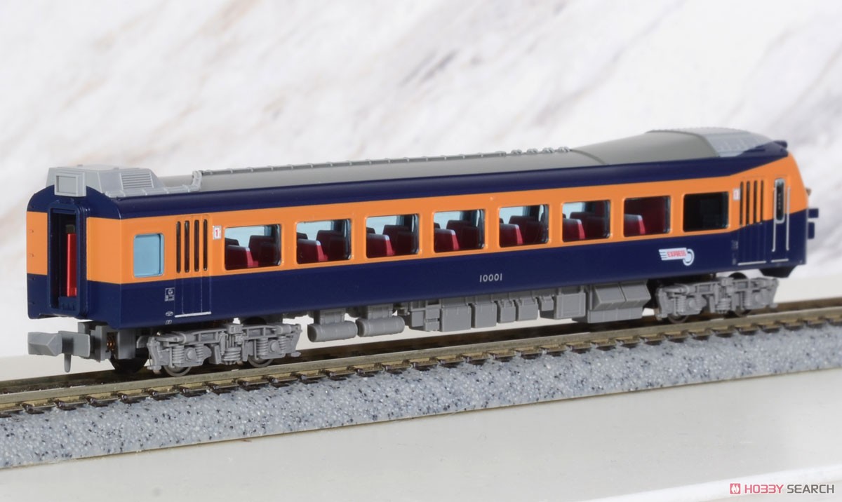 近鉄 10000系 ビスタカー 旧塗装 7両セット (7両セット) (鉄道模型