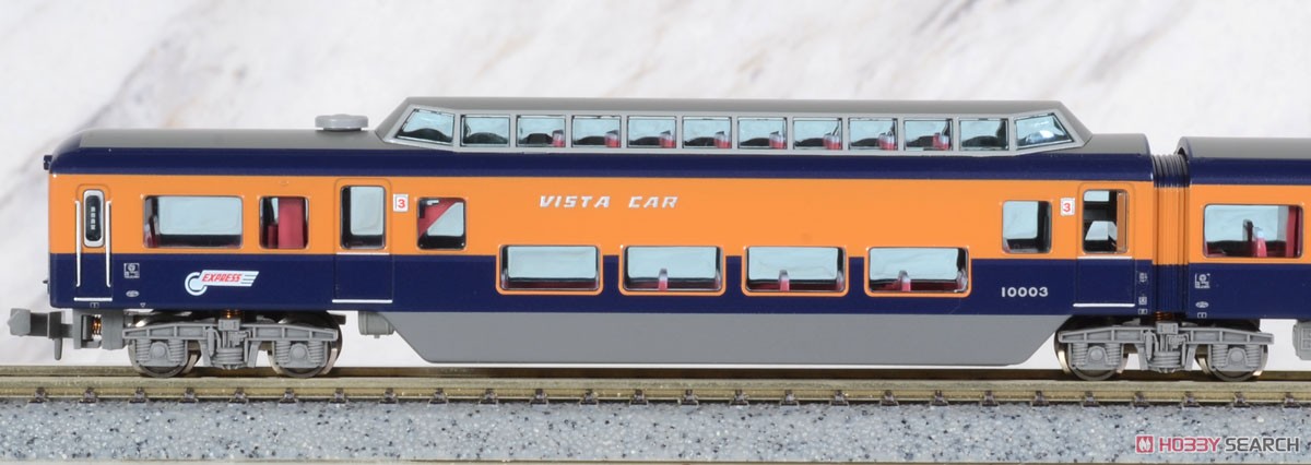 近鉄 10000系 ビスタカー 旧塗装 7両セット (7両セット) (鉄道模型