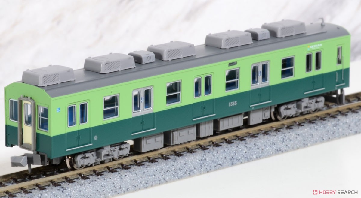 京阪電車 5000系 3次車 リニューアル車 旧塗装 新シンボルマーク付 7両