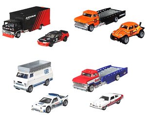 ホットウィール チームトランスポート アソート (4個入り) (玩具