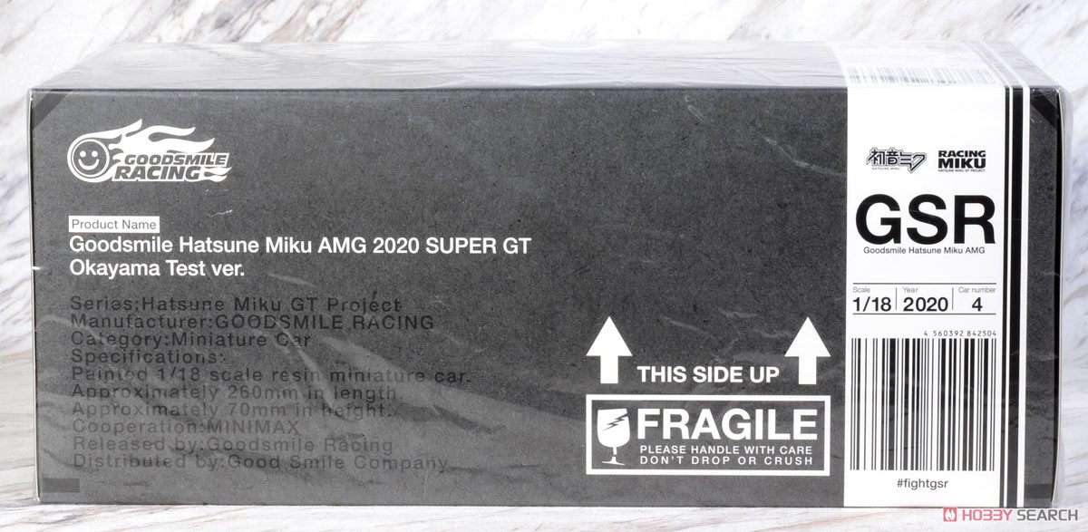 グッドスマイル 初音ミク AMG 2020 SUPER GT Okayama Test ver