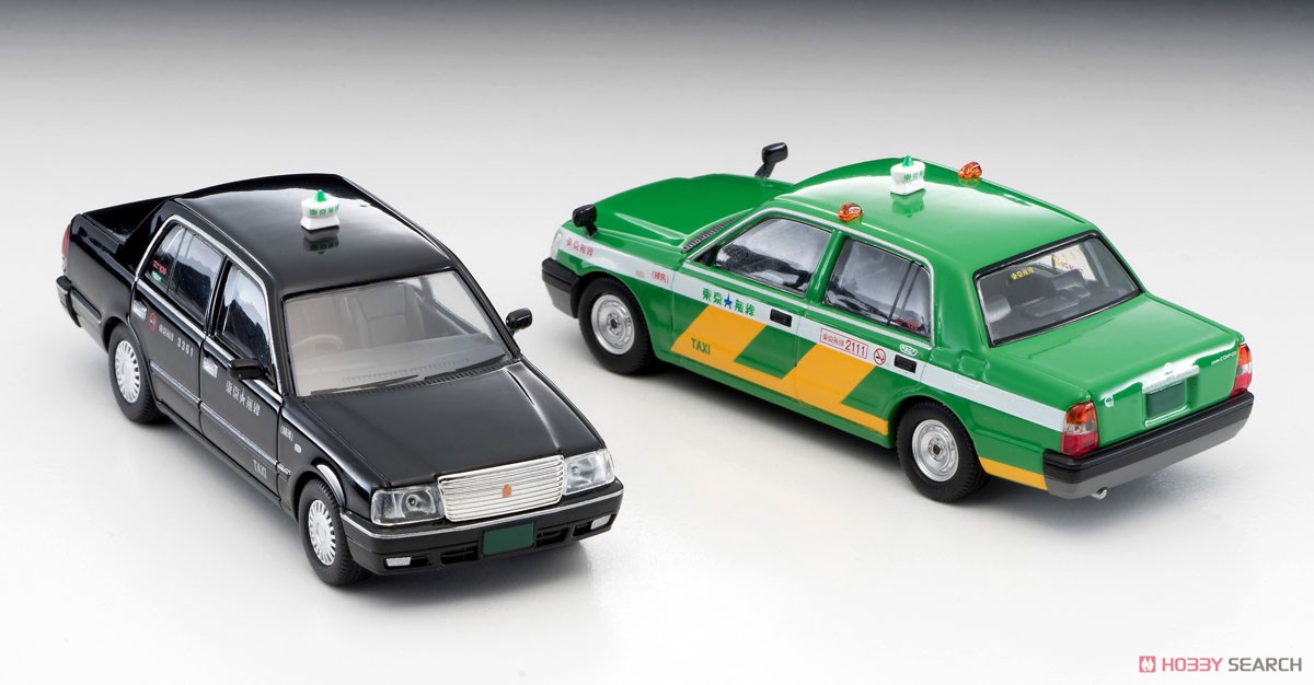 TLV-N219a トヨタ クラウンセダン 東京無線タクシー (黒) (ミニカー