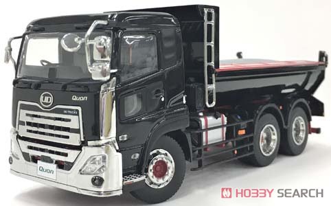 UD TRUCKS QUON ダンプトラック (ブラックメタリック) (ミニカー