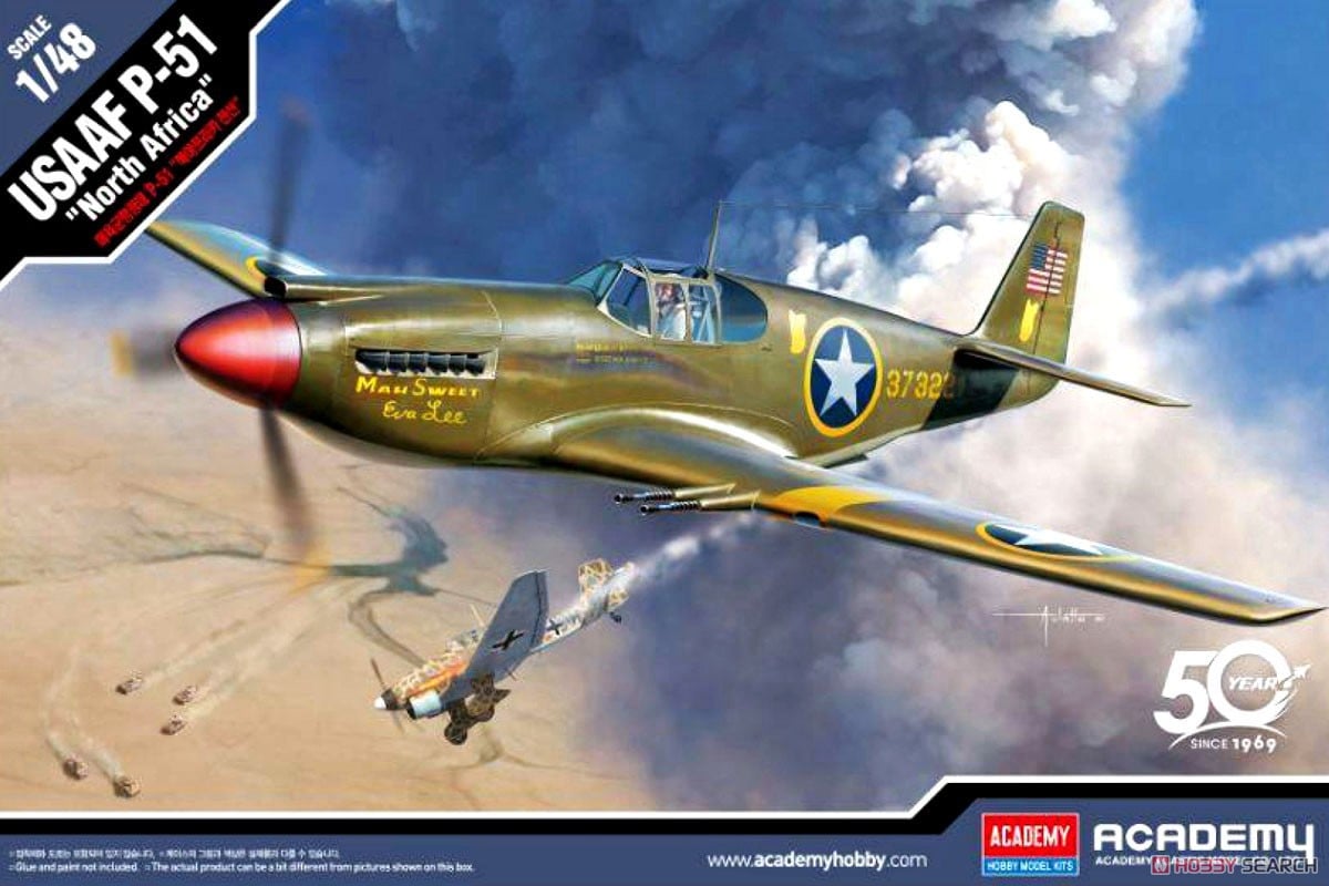 P-51 マスタング `北アフリカ戦線` (プラモデル) - ホビーサーチ