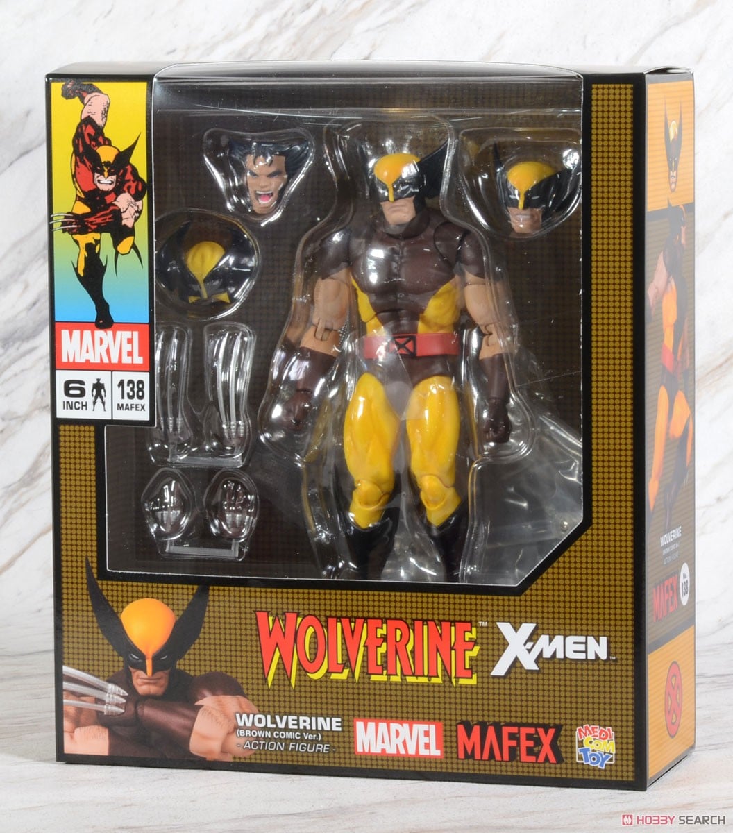 MAFEX No.138 WOLVERINE (BROWN COMIC Ver.) (完成品) - ホビーサーチ