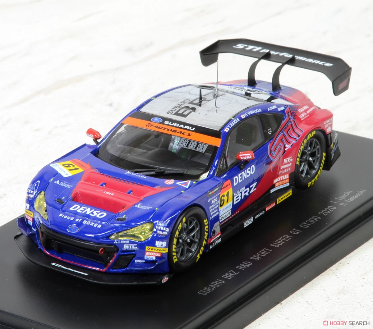 SUBARU BRZ R&D SPORT SUPER GT GT300 2020 No.61 (ミニカー) - ホビー