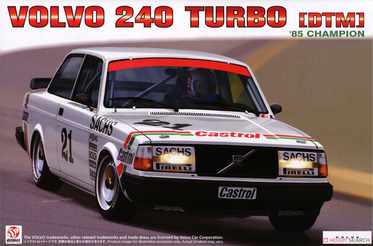 ボルボ240ターボ 1985 DTMチャンピオン (プラモデル) - ホビーサーチ