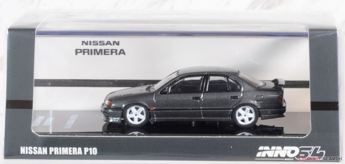 Nissan プリメーラ P10 ガンメタルグレー (ミニカー) - ホビーサーチ