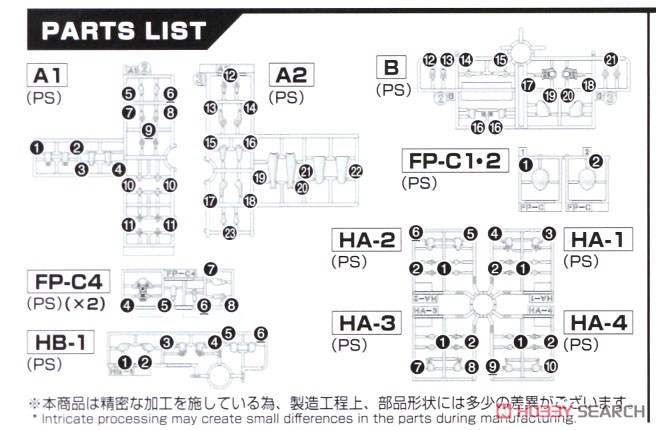 30MS オプションボディパーツ アームパーツ&レッグパーツ [カラーB