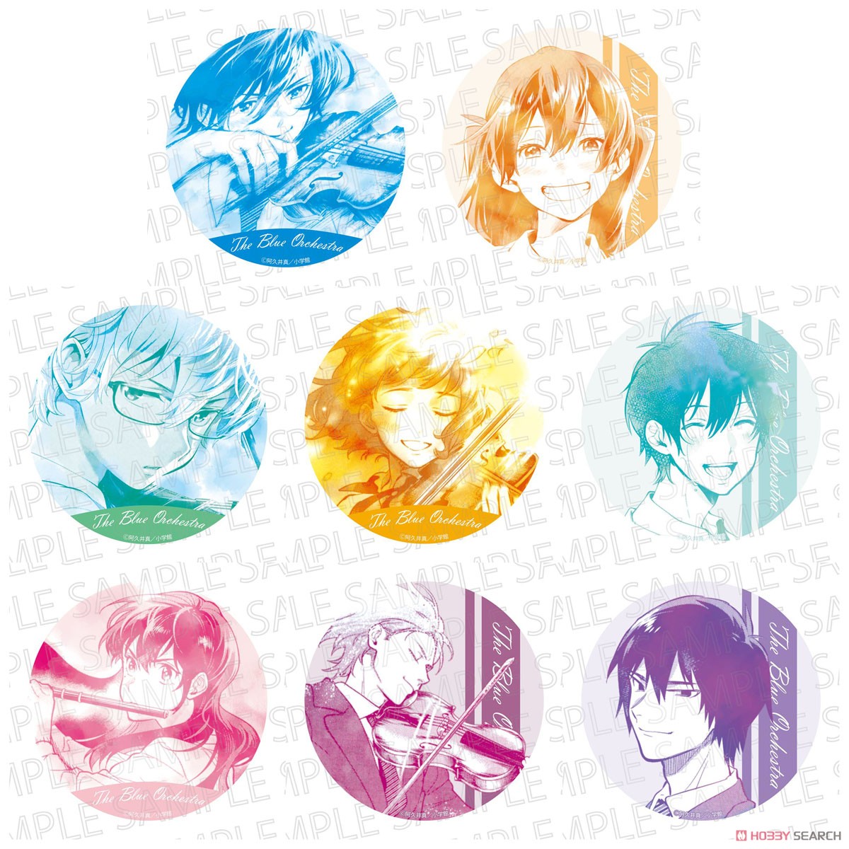 青のオーケストラ カンバッジ 佐久間優介 (キャラクターグッズ