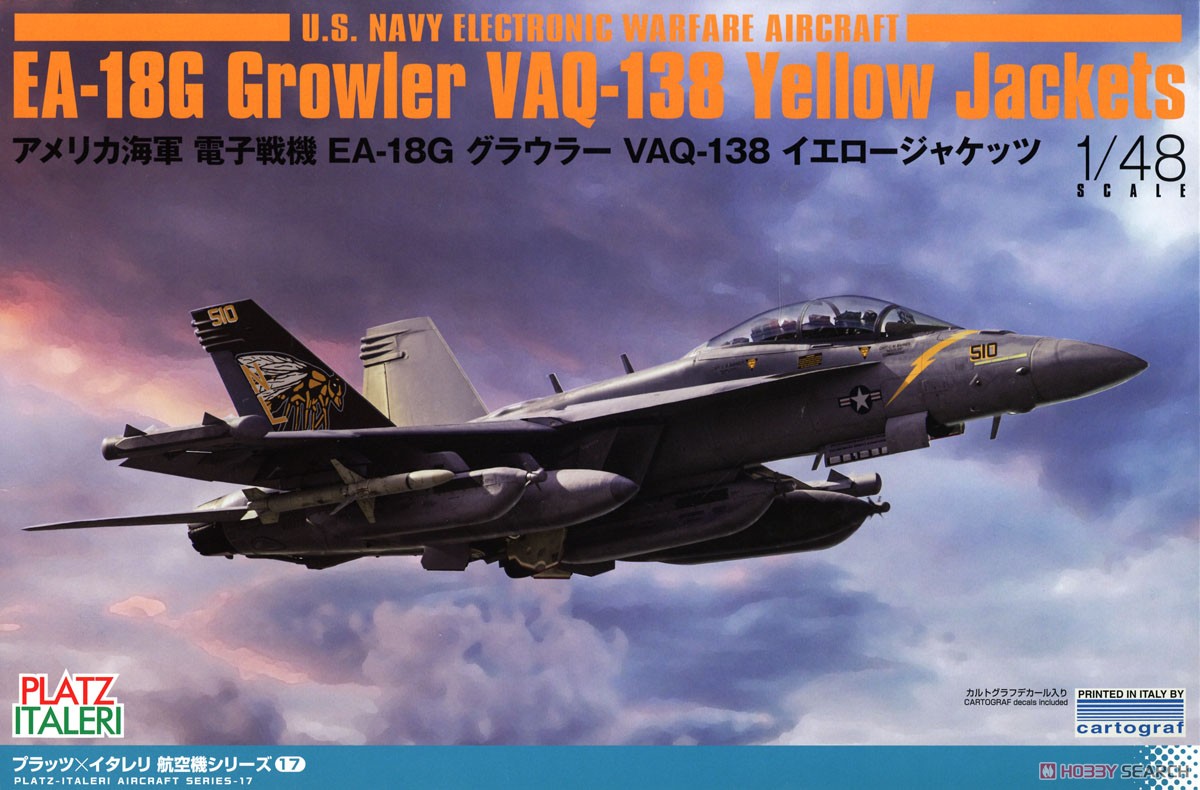 アメリカ海軍 電子戦機 EA-18G グラウラー VAQ-138 イエロージャケッツ