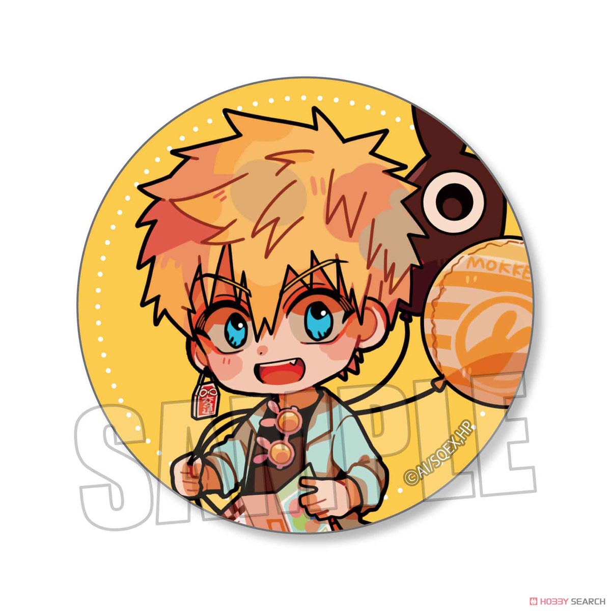 トレーディング缶バッジ 地縛少年花子くん もっけぱーく (7個セット