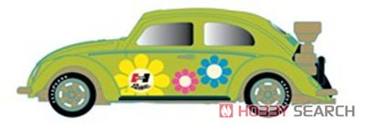 1953 VW Beetle Deluxe U.S.A.Model `HURST` - Lime Green Metallic