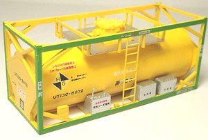 16番(HO) UT13C-8000 TypeA タンクコンテナ ペーパーキット (組み立て