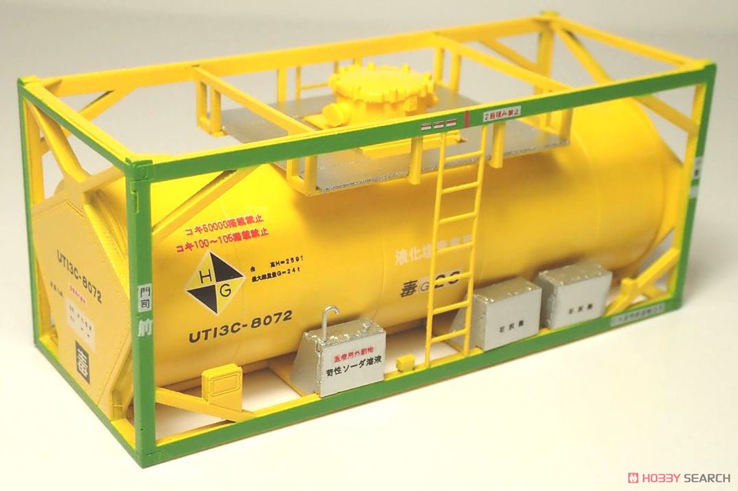 16番(HO) UT13C-8000 TypeA タンクコンテナ ペーパーキット (組み立て