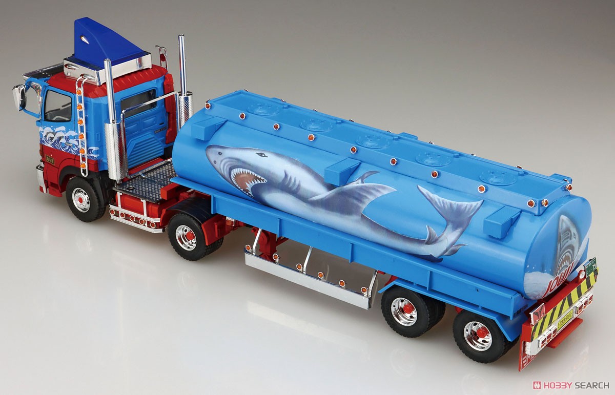 三代目鮫肌慕情 (大型タンクローリートレーラ) (プラモデル) - ホビー