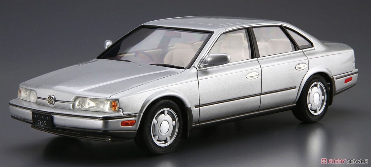 ニッサン G50 プレジデント JS/インフィニティ Q45 `89 (プラモデル