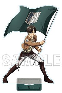 進撃の巨人 アクリルスタンド 団旗 ver. エレン (キャラクターグッズ