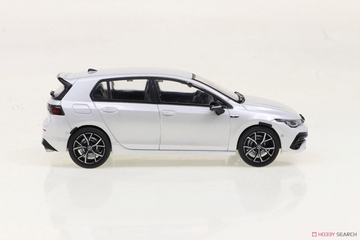 フォルクスワーゲン ゴルフ 8 R 2021 (ホワイト) (ミニカー) - ホビー