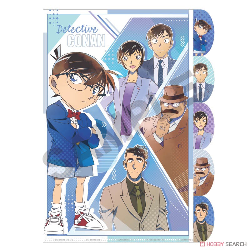 名探偵コナン ダイカット5インデックスクリアファイル 警視庁