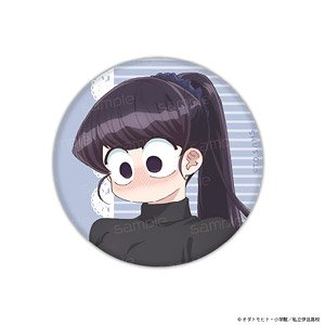 古見さんは、コミュ症です。 描き下ろし 缶バッジ【古見硝子 私服 冬