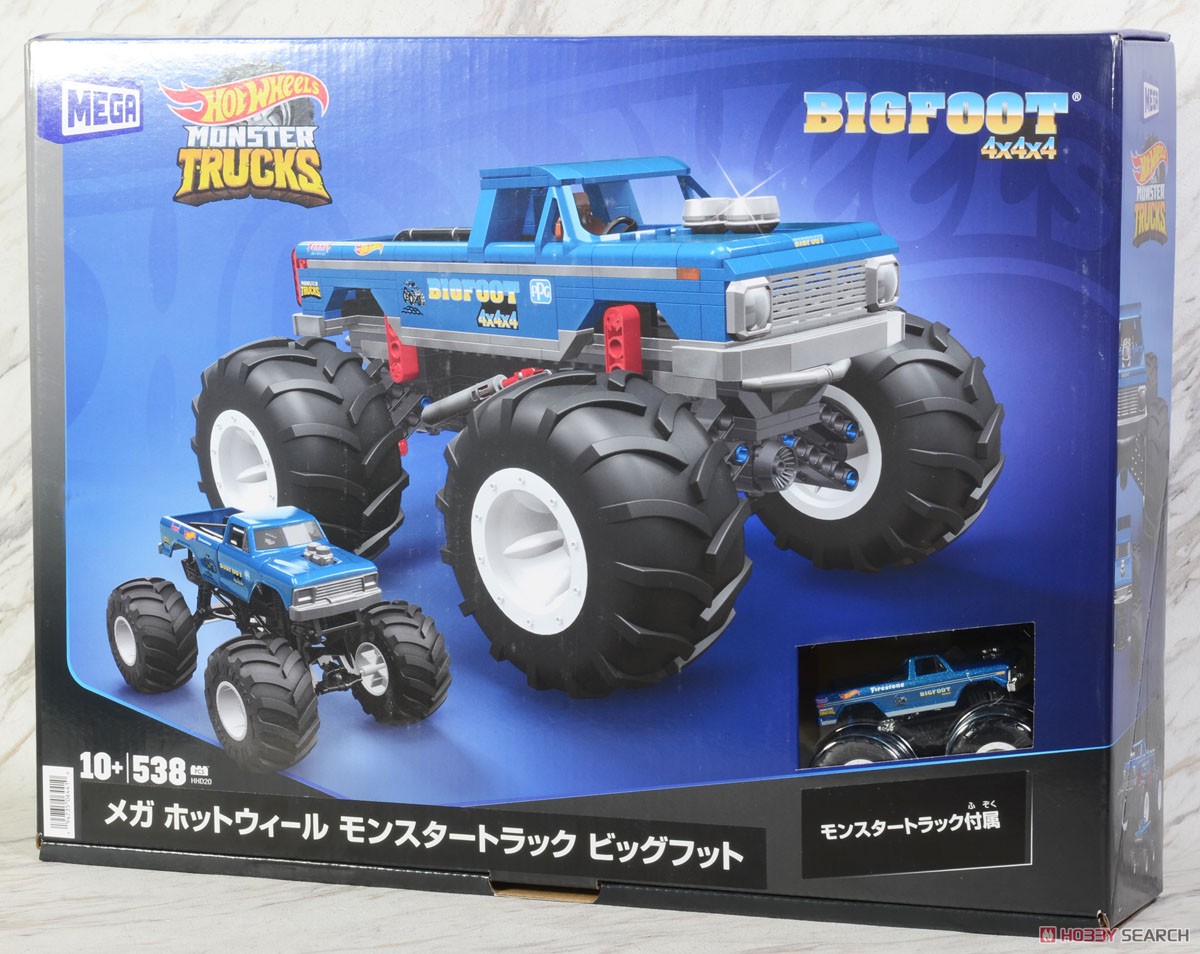 メガ ホットウィール モンスタートラック ビッグフット (玩具