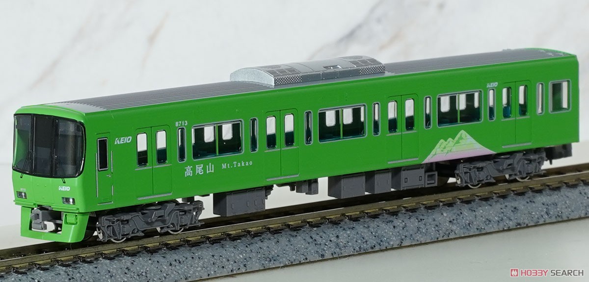 京王 8000系 (高尾山トレイン・識別灯点灯) 基本4両編成セット (動力