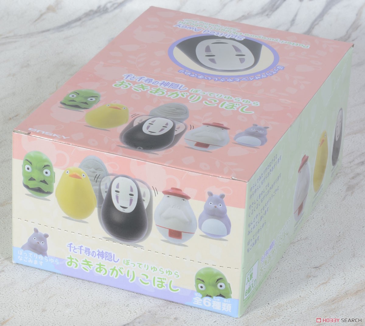 千と千尋の神隠し ぽってりゆらゆらおきあがりこぼし (6個セット