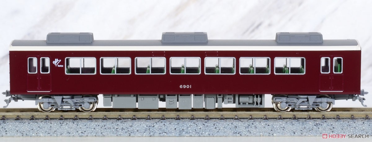 阪急 6300系 (小窓あり) 4両基本セット (基本・4両セット) (鉄道模型