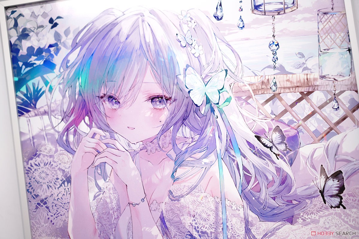 50枚限定】 おにねこ先生直筆サイン入り X-ART製 オーロラアート