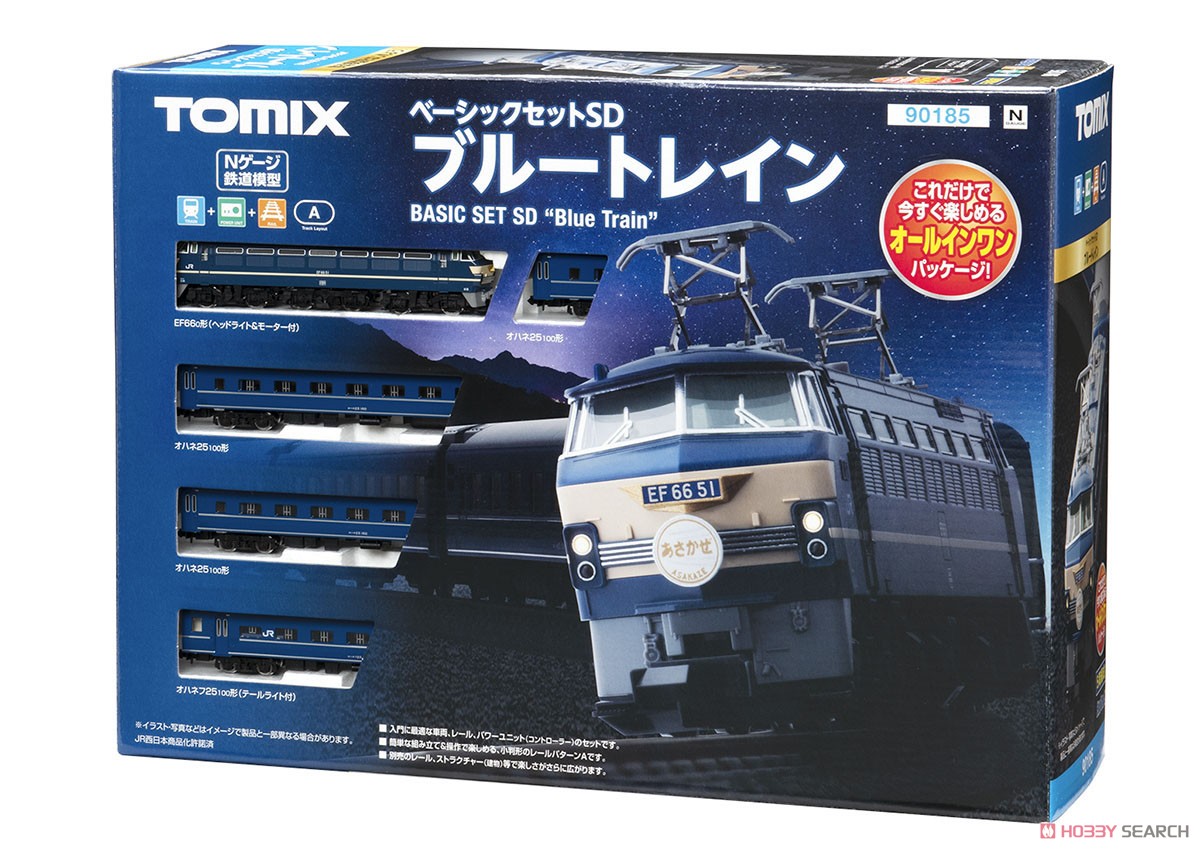 Basic Set SD `Blue Train` (5-Car Set) (Track Layout Pattern A