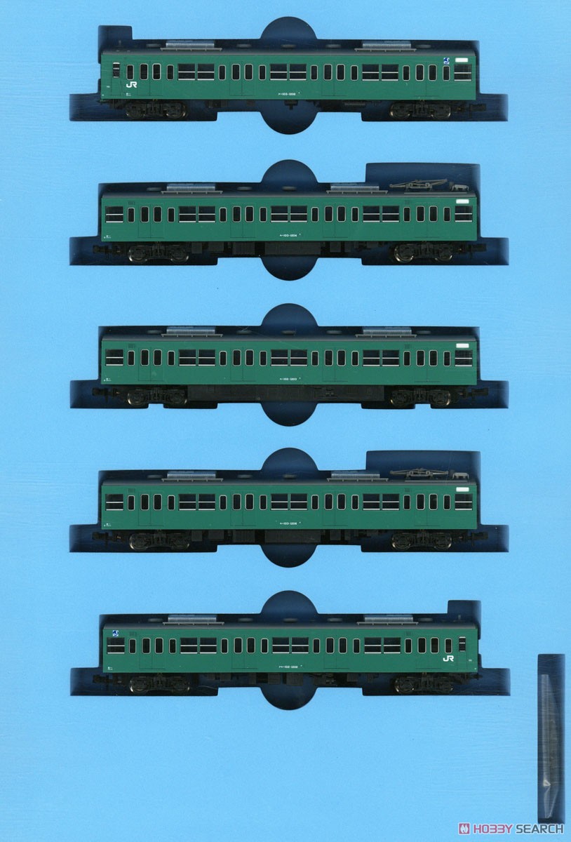 103系1200番代 ユニット窓 分散冷房車 エメラルドグリーン 常磐・成田