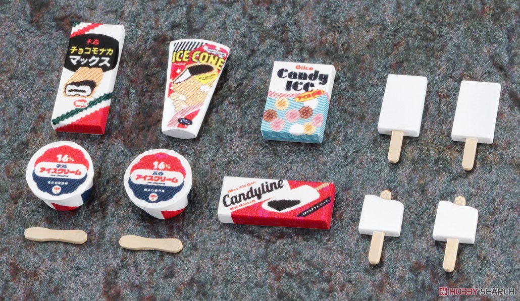 1/12 レトロ自販機 (アイス) (プラモデル) - ホビーサーチ ミリタリー