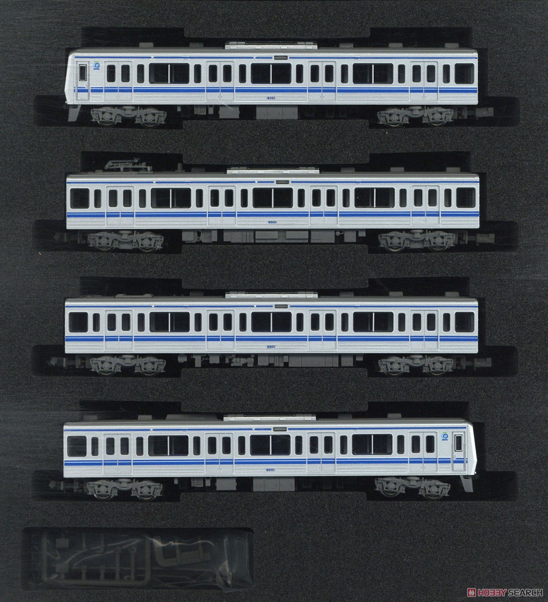 西武 6000系 (新宿線・6101編成タイプ) 基本4両編成セット (動力付き