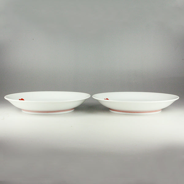 柿右衛門窯 錦桜文皿（五客組） – ギャラリー一番館オンラインショップ