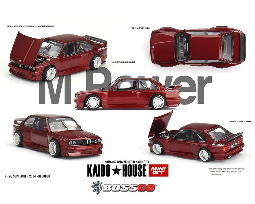 MINI GT KAIDO HOUSE BMW M3 (E30) 