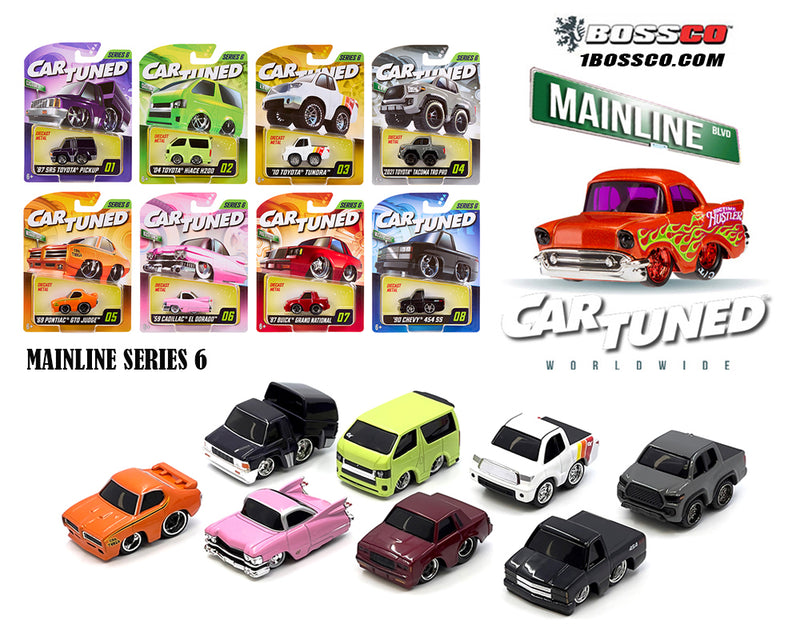 MGA 1/64 CAR TUNED MAINLINE SERIES 4 2025 ASSORTMENT – Boss Company