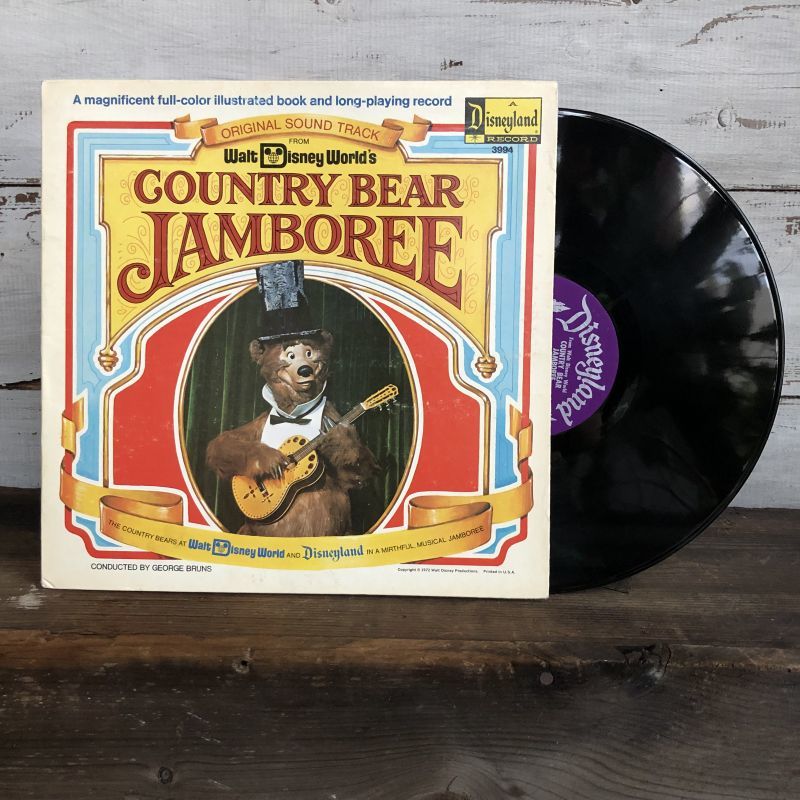 70s Vintage LP Disney Country Bear Jamboree (T304) - 2000toys